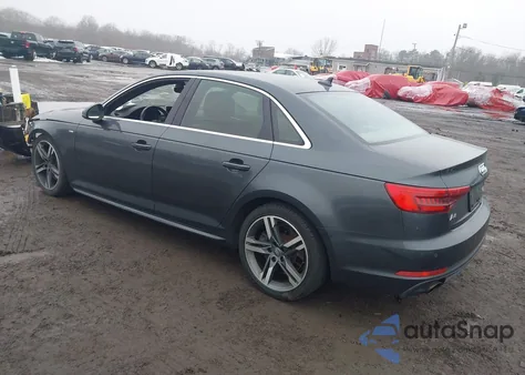 2017 Audi A4 2.0T Premium z USA, uszkodzony, nr VIN WAUENAF46HN065745